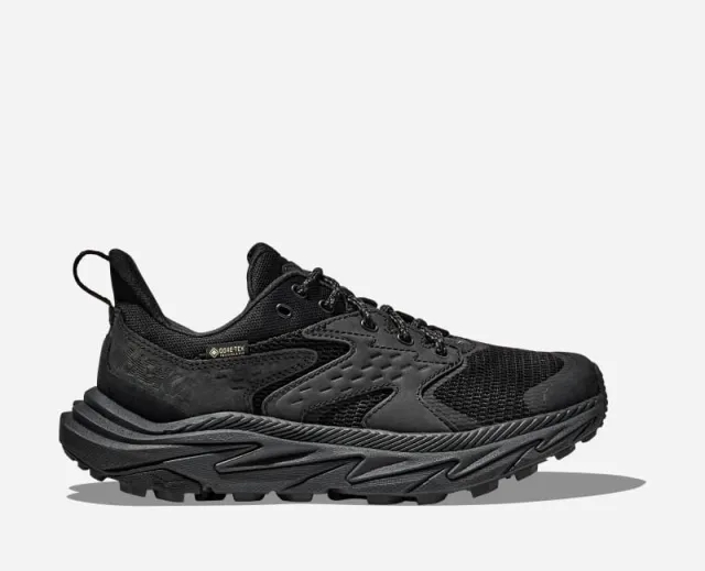 Hoka One One HOKA Kid's Anacapa 2 Low GORE-TEX Hiking Shoes in Black