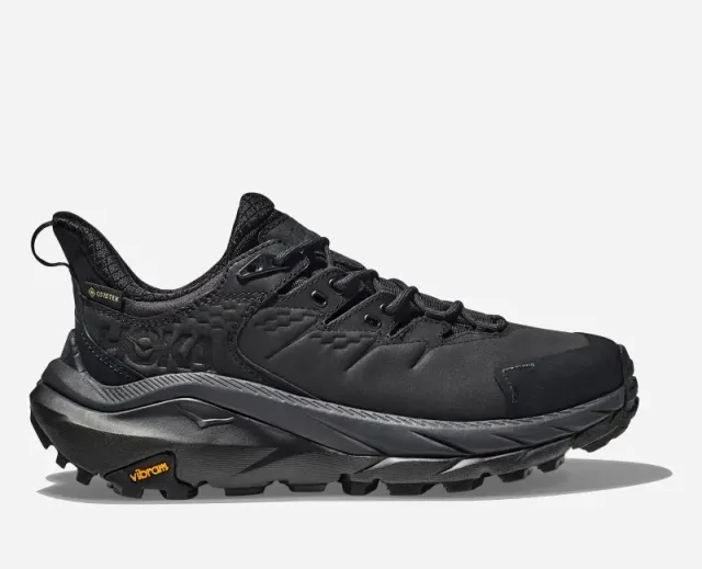 Hoka One One HOKA Women's Kaha 2 Low GORE-TEX Hiking Shoes in Black
