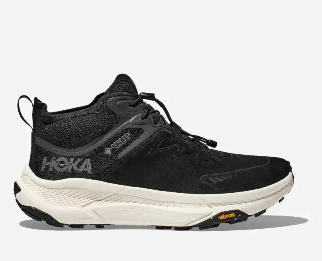 Hoka One One HOKA Men's Transport Chukka GORE-TEX Hiking Shoes in Black/Alabaster