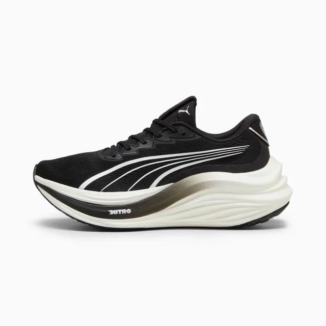 PUMA Magmax Nitro™ Running Shoes Men, Black/White/Cool Dark Grey