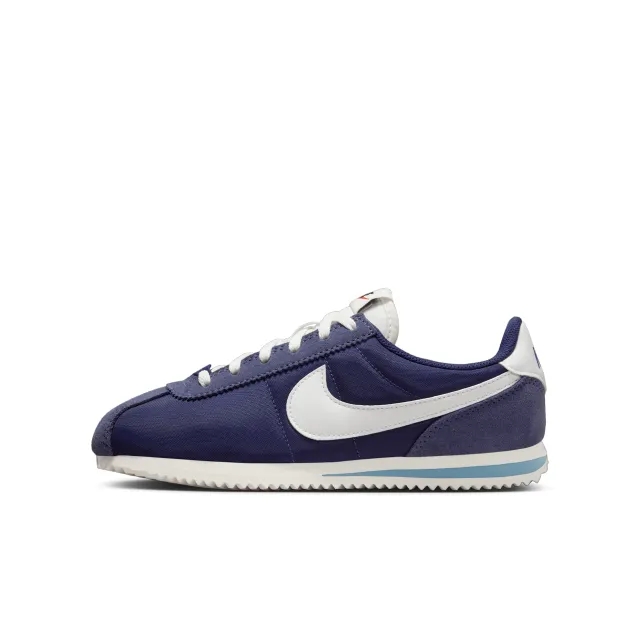 Nike Cortez Textile Older Kids' Shoes - Blue