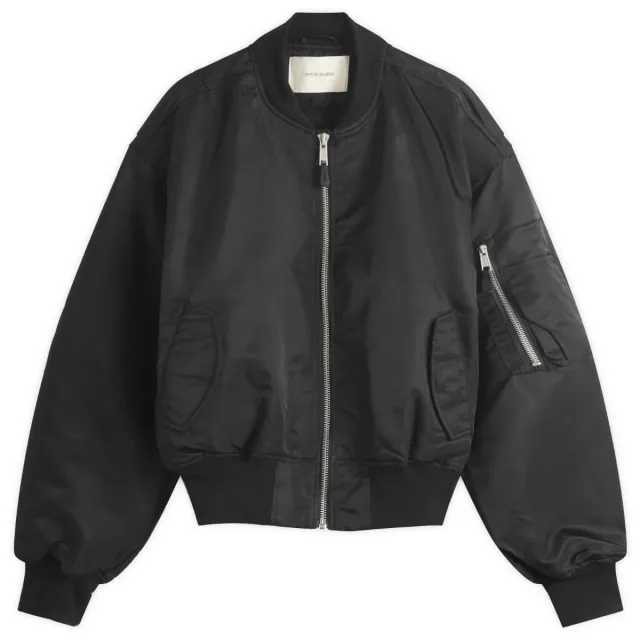 Entire Studios Men's Broad Bomber Jacket Oil