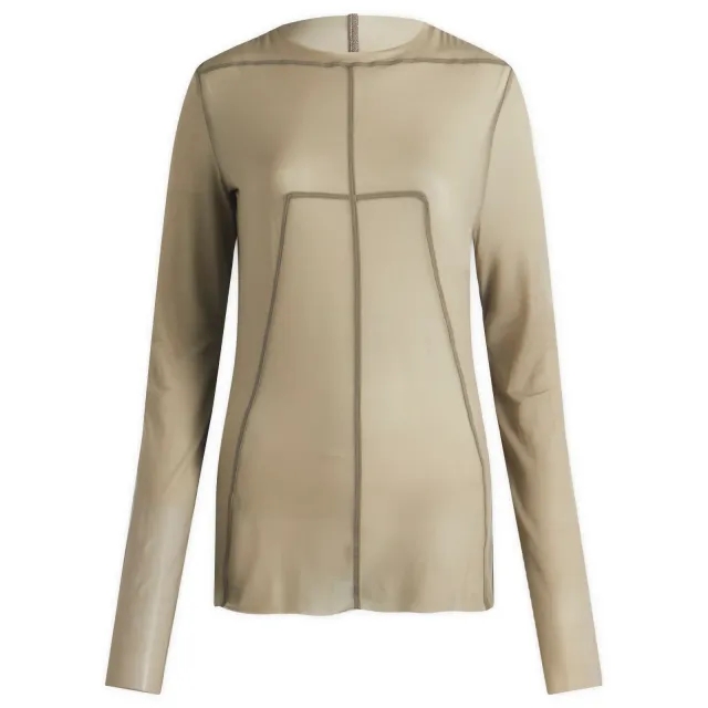 Rick Owens Women's Lido Long Sleeve Top Dust