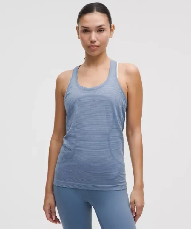 lululemon IE lululemon – Women's Swiftly Tech Racerback Tank Top 2.0 Hip Length – Color Blue – Size 8