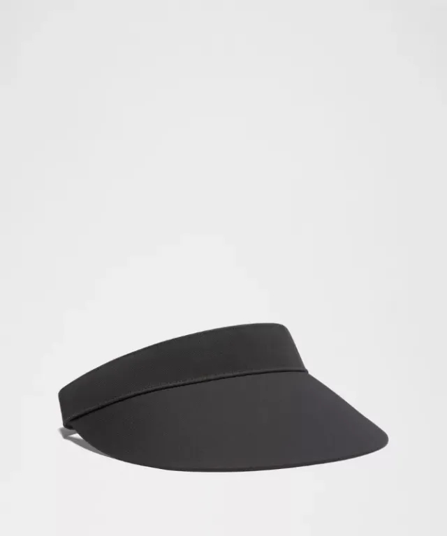 lululemon IE lululemon – Removable Sweatband Cotton Twill Visor Hat – Color Black – Size S/M