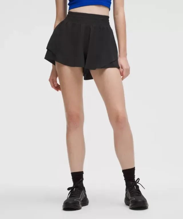 lululemon IE lululemon – Women's Shake It Out High-Rise Running Shorts – 2.5 – Color Black – Size XS