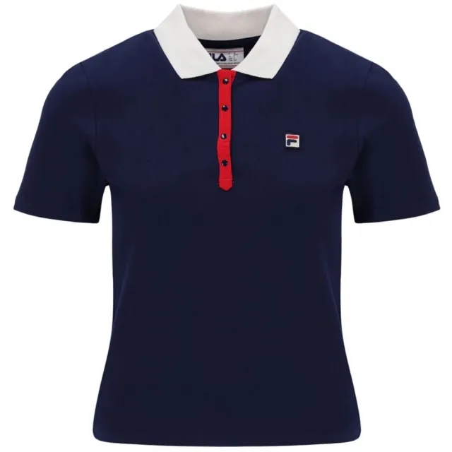 Women's Juno Polo Shirt - Fila Navy