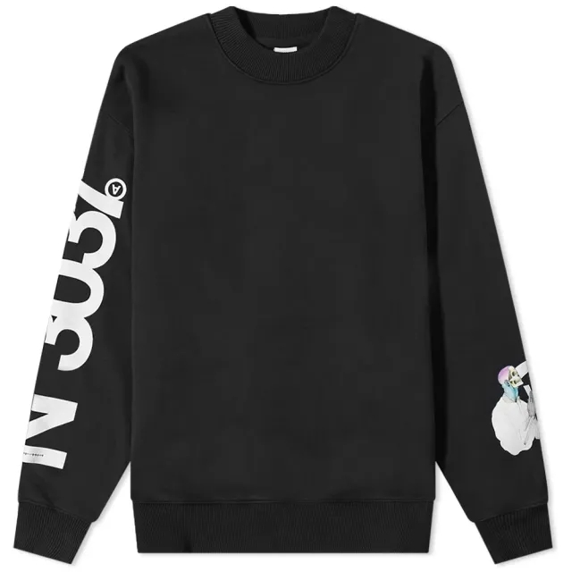 Aitor Throup's TheDSA No.3037 Sleeve Pack Sweat Black