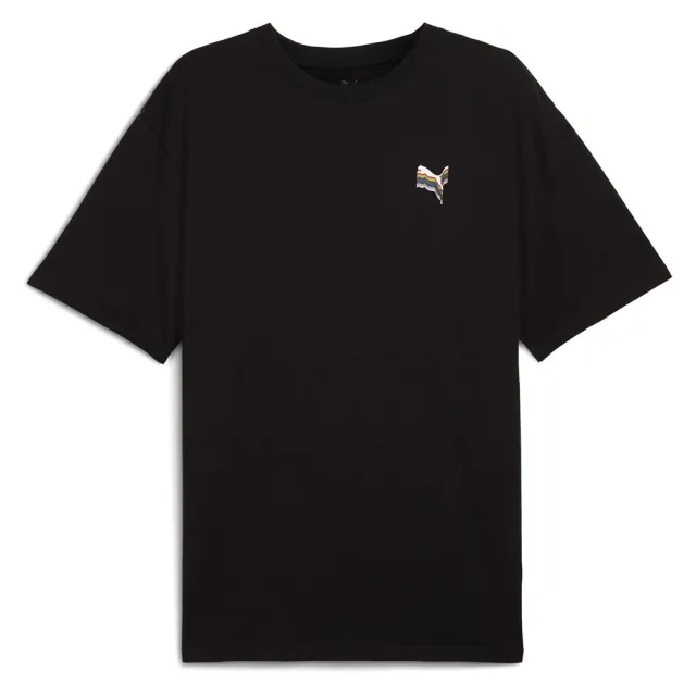 PUMA Equal Love Confederation Relaxed Graphic T-Shirt, Black