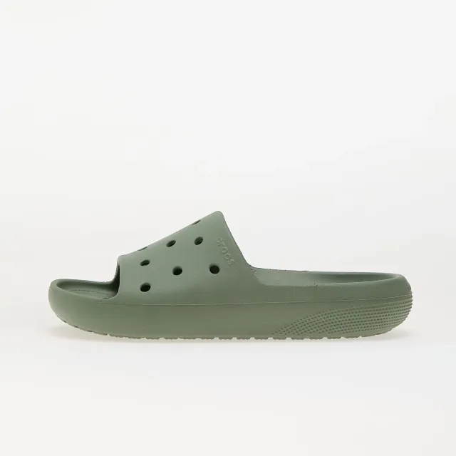 Crocs | Unisex | Classic | Slides | Moss | W8/M7