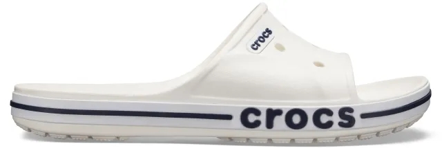 Crocs | Unisex | Bayaband | Slides | White / Navy | M12