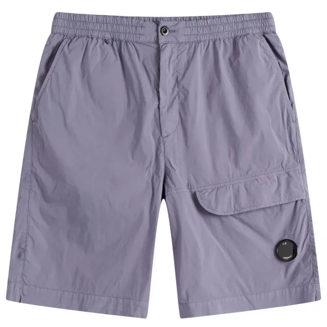 C.P. Company Men's Lens Pocket Cargo Shorts Lavender Violet