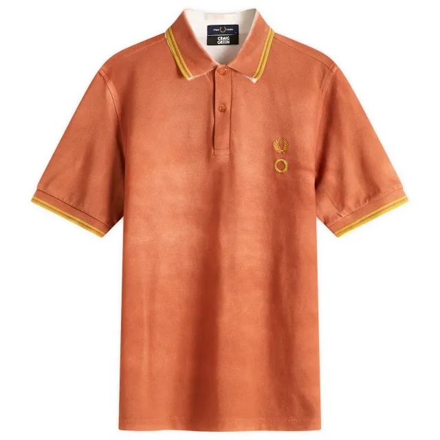Fred Perry Men's x Craig Green Tennis Polo Shirt Clay