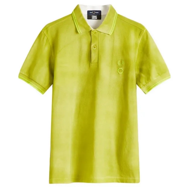 Fred Perry Men's x Craig Green Tennis Polo Shirt Grass