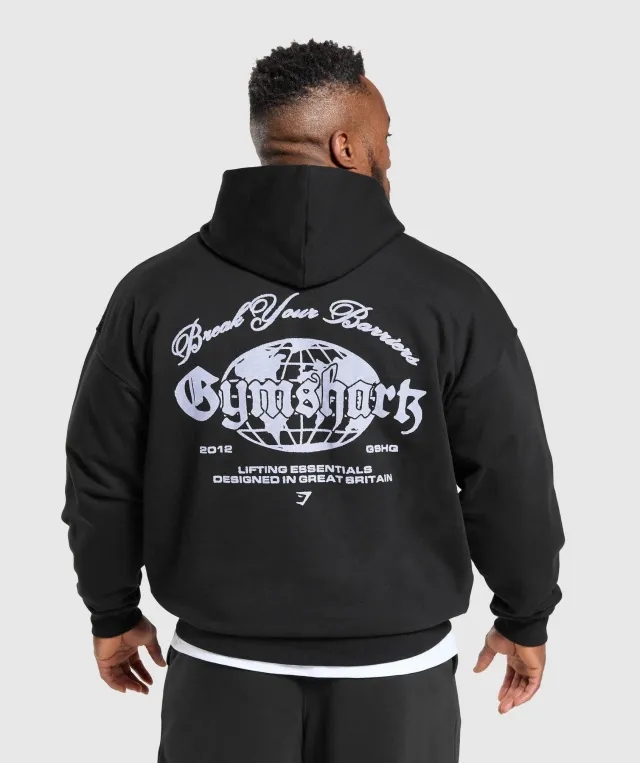 Gymshark Break Your Barriers Hoodie - Black