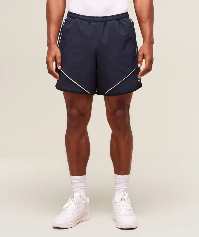 Gymshark Retro Shorts - Heavy Blue