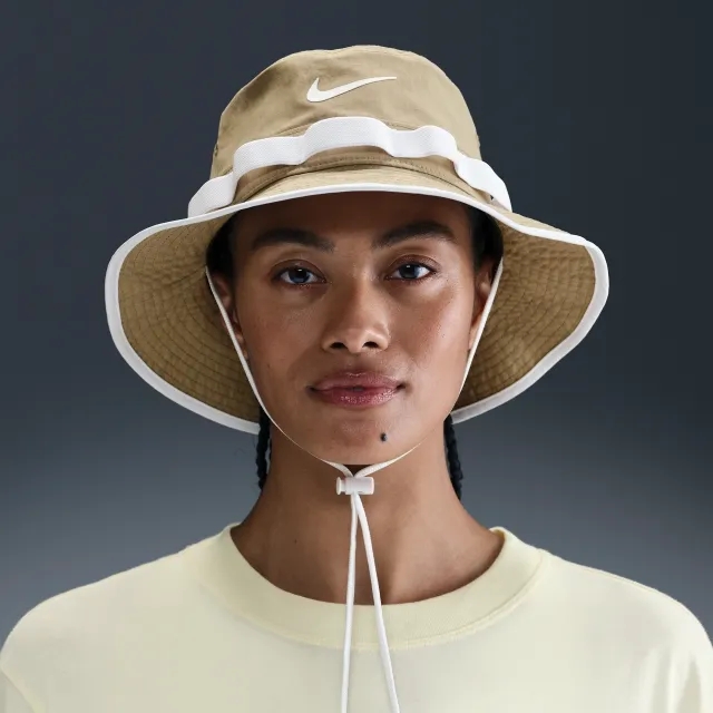 Nike Apex Dri-FIT Bucket Hat - Brown - Cotton/Nylon/Elastane