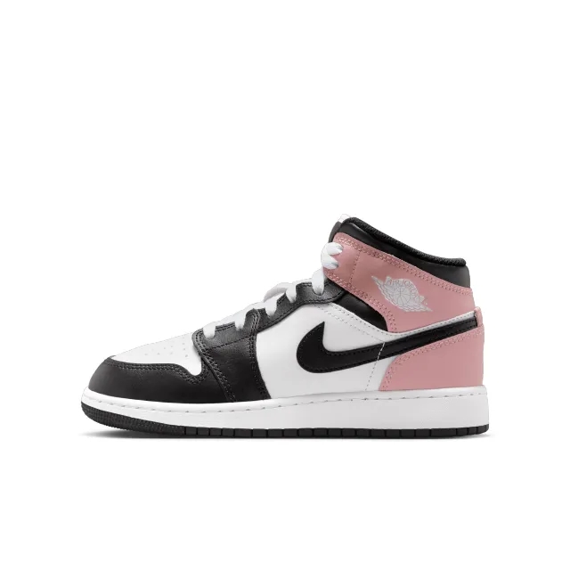 Nike Jordan Nike Air Jordan 1 Mid Older Kids' Shoes - White