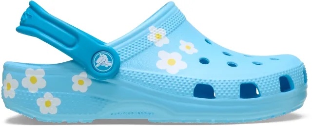 Crocs | Kids | Classic Daisy | Clogs | Tinted Glass | J6