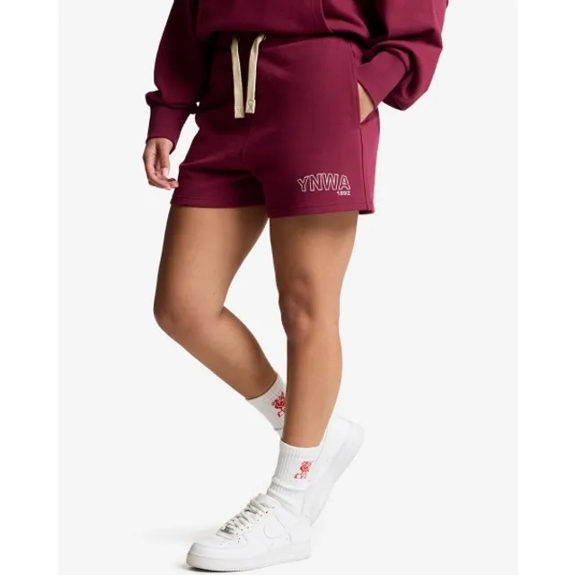 Liverpool FC LFC Womens Sweat Shorts Purple