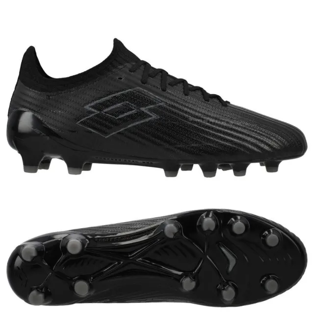 Lotto Solista 200 Ix Fg - All Black - ['Black']