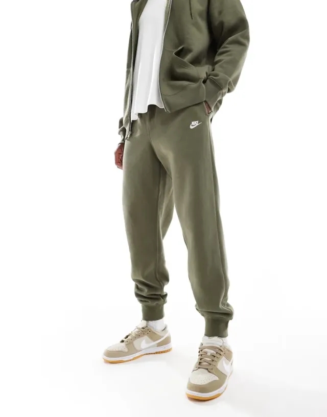 Nike fleece Men Pants - Olive