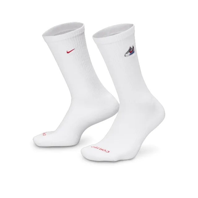 Nike Everyday Cushioned Crew Socks - White