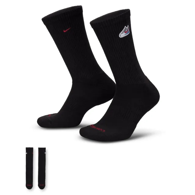 Nike Everyday Cushioned Crew Socks - Black
