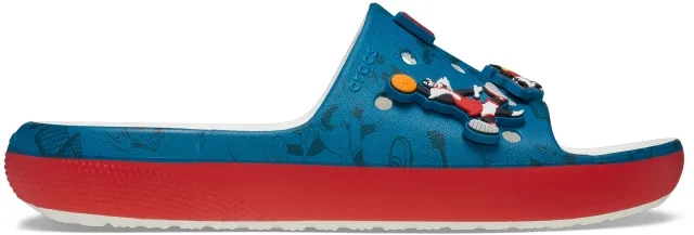 Crocs | Unisex | Looney Tunes Classic | Slides | White | W8/M7