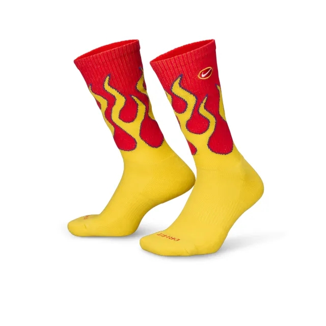Nike Everyday Plus Cushioned Crew Socks (1 Pair) - Red