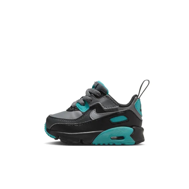Nike Air Max 90 EasyOn Baby/Toddler Shoes - Grey