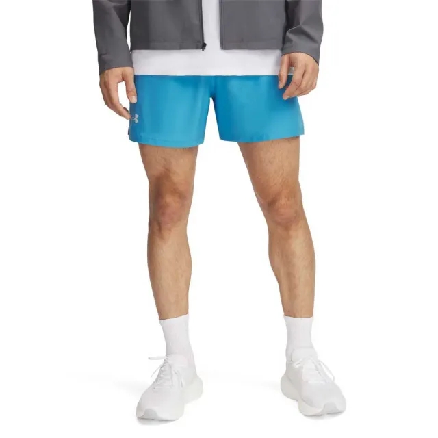 Under Armour  Launch Men's 5 Shorts Ether Blue / Downpour Gray / Reflective L