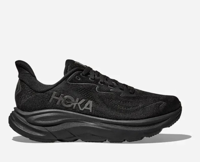 HOKA Women's Clifton 10 Road Running Shoes in Black