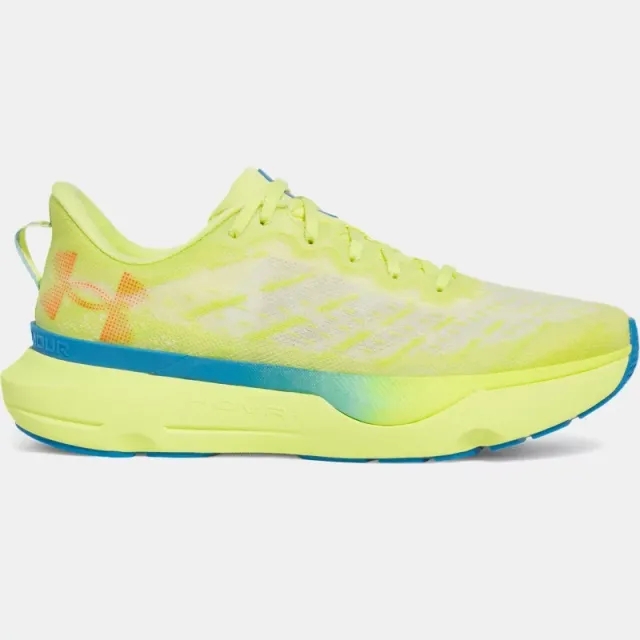 Under Armour  Infinite Pro Breeze Men's Running Shoes Sonic Yellow / Electric Blue / Ares Red 9