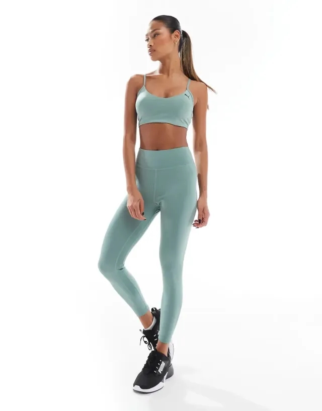 Puma Move High Waisted Leggings In Green