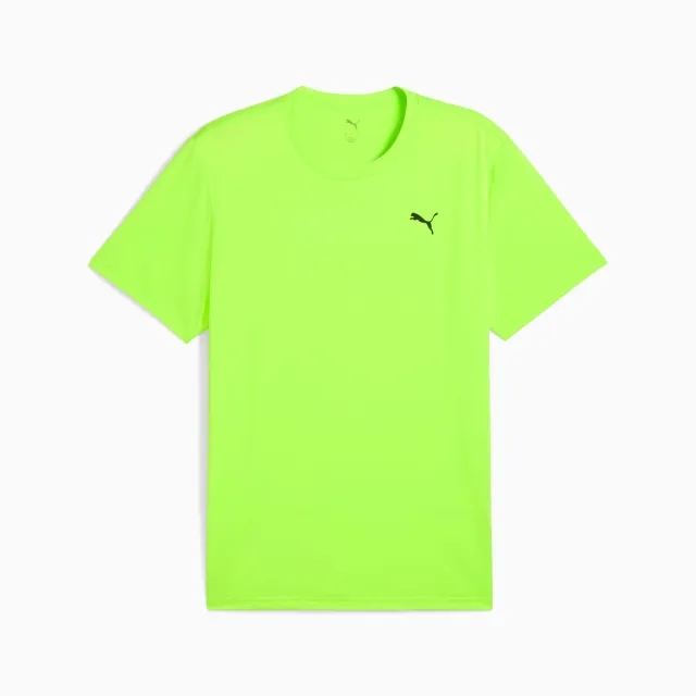 PUMA Tad Essentials Solid Cat T-Shirt Men, Green Glare, size 3XL