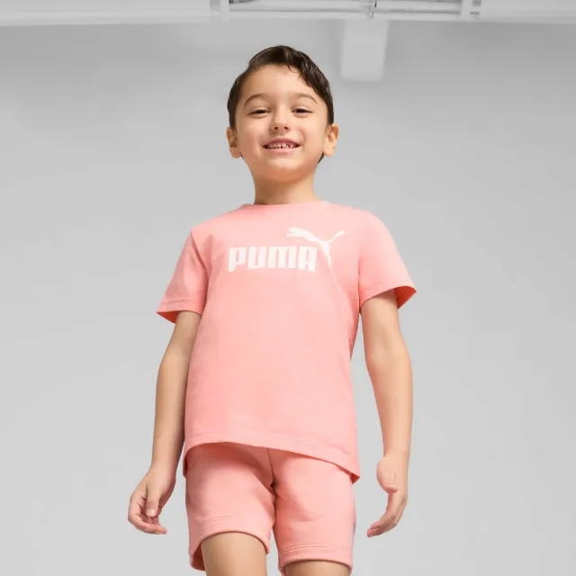 PUMA Ess No. 1 Logo T-Shirt Kids, Pink Fruit, size 2-3 Months