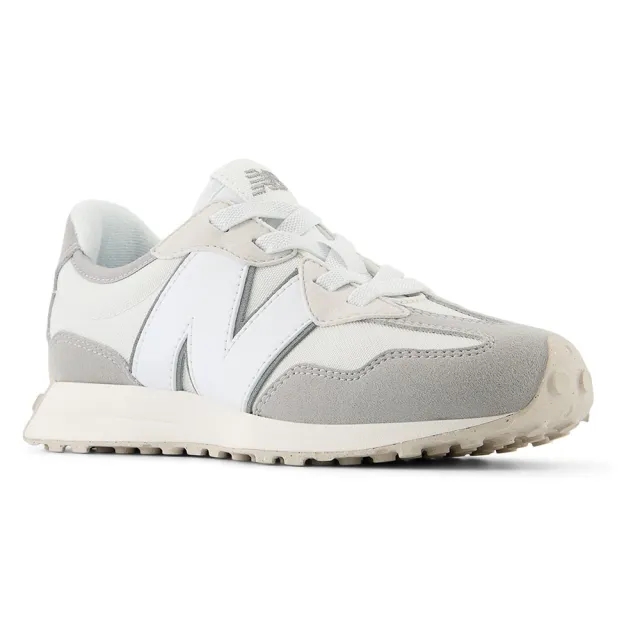 New Balance Kids' 327 in Grey/White Synthetic