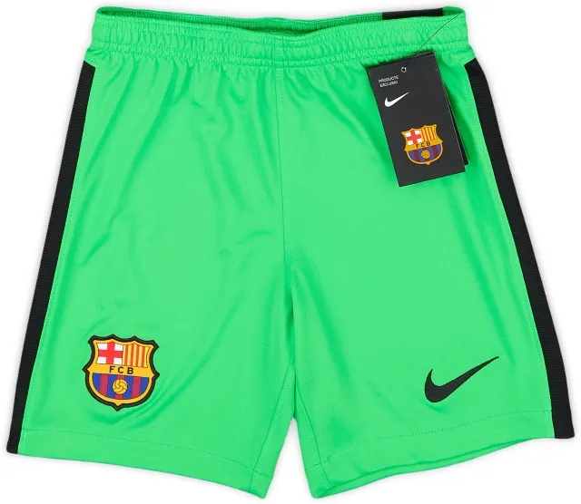 2020-21 Barcelona GK Home Shorts (S.Kids)