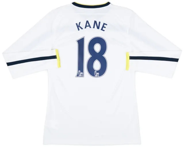 2014-15 Tottenham Home L/S Shirt Kane #18 (M)