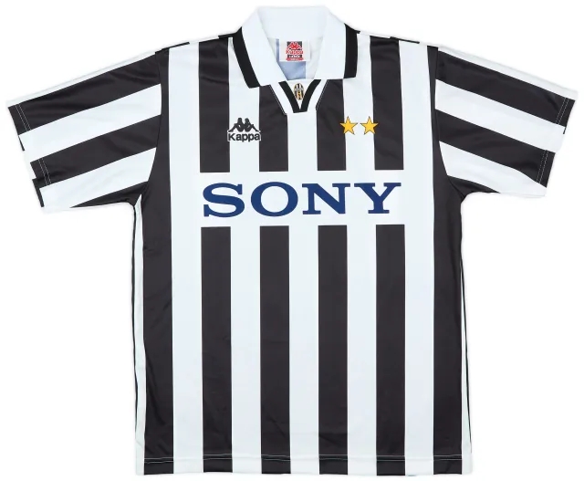 1995-97 Juventus Basic Home Shirt - 8/10 - (L)