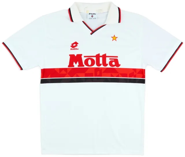 1992-93 AC Milan Away Shirt - 9/10 - (XL)