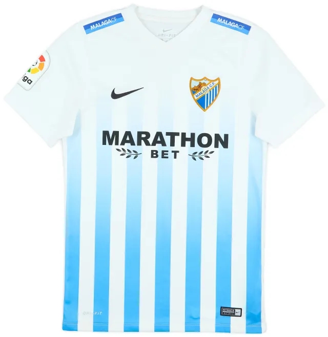 2016-17 Malaga Home Shirt - 9/10 - (S)