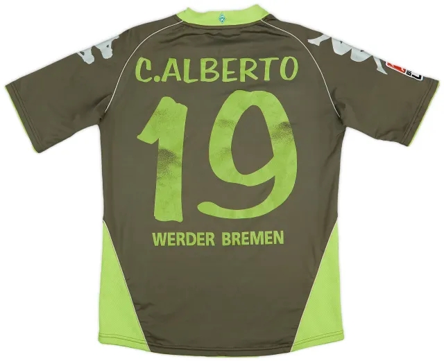 2007-08 Werder Bremen Away Shirt C.Alberto #19 - 5/10 - (S)