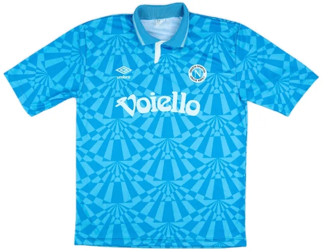 1991-93 Napoli Home Shirt - 8/10 - (L)
