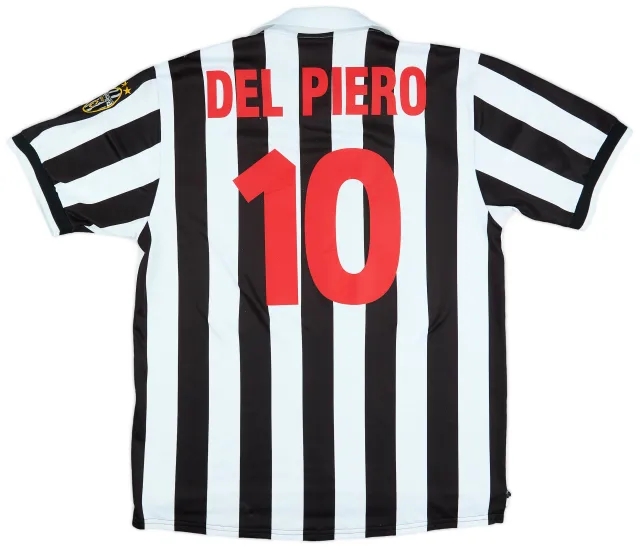 1998-99 Juventus Home Shirt Del Piero #10 - 6/10 - (L)