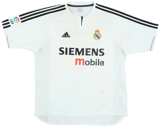 2003-04 Real Madrid Home Shirt - 5/10 - (L)