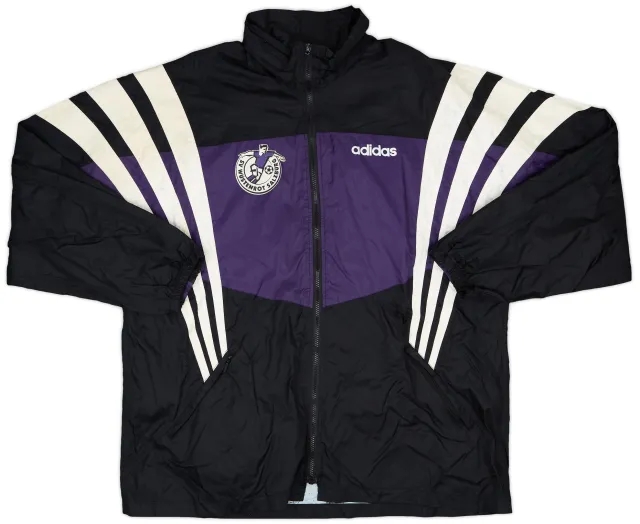 1997-98 Wustenrot Salzburg adidas Hooded Rain Jacket - 5/10 - (XXL)
