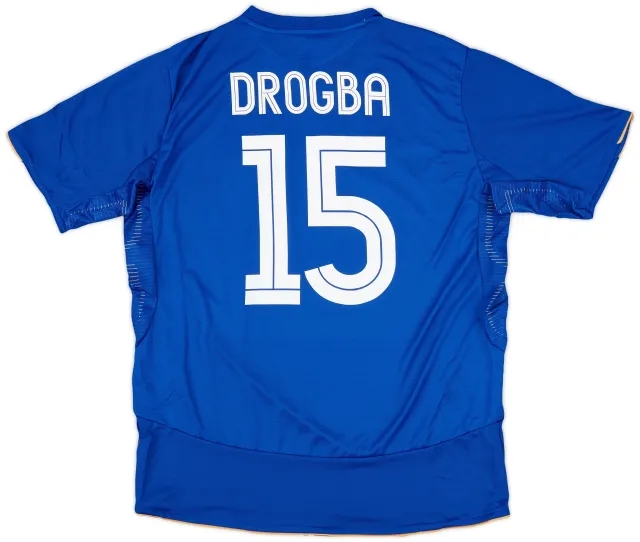 2005-06 Chelsea Centenary Home Shirt Drogba #15 (XL)