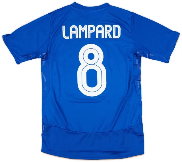 2005-06 Chelsea Centenary Home Shirt Lampard #8 (S)